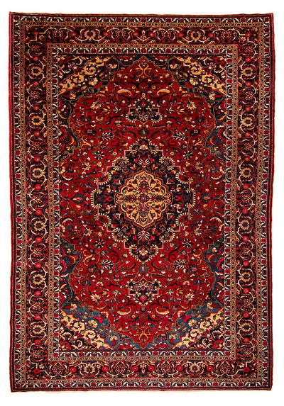 Bachtiar Teppich 226x335cm - Perserteppich - dunkelrot