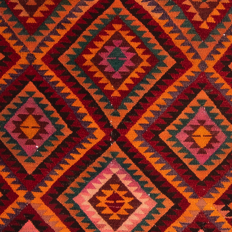 Kelim Teppich Old 140x300cm - mehrfarbig