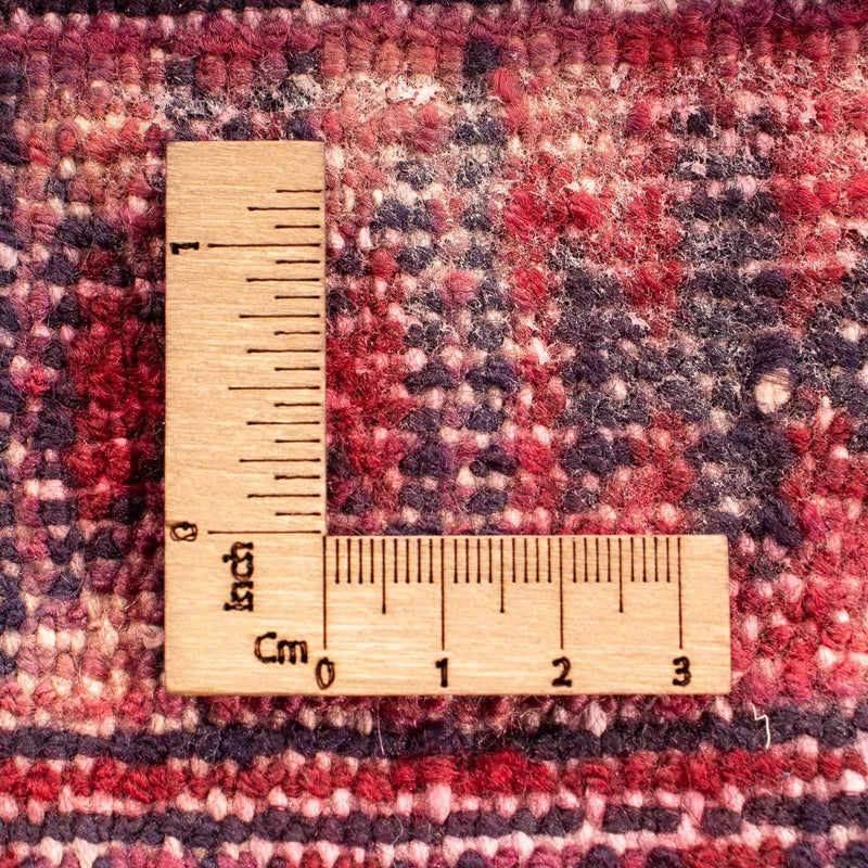 Turkaman Teppich 61x82cm - Orientteppich - dunkelrot