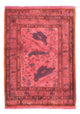 Turkaman Teppich 63x86cm - Orientteppich - hellrot