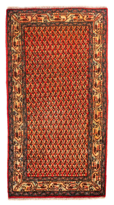 Mir Teppich 64x142cm - Perserteppich - rot