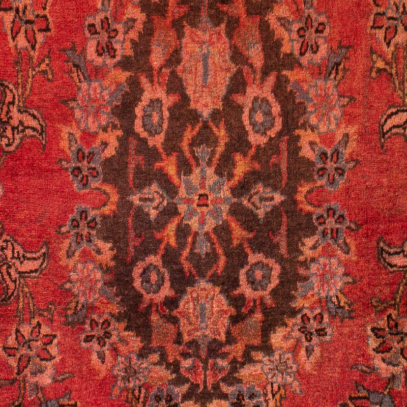 Sarough Teppich 75x144cm - Perserteppich - dunkelrot