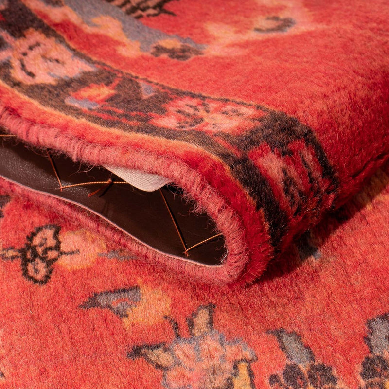 Sarough Teppich 75x144cm - Perserteppich - dunkelrot