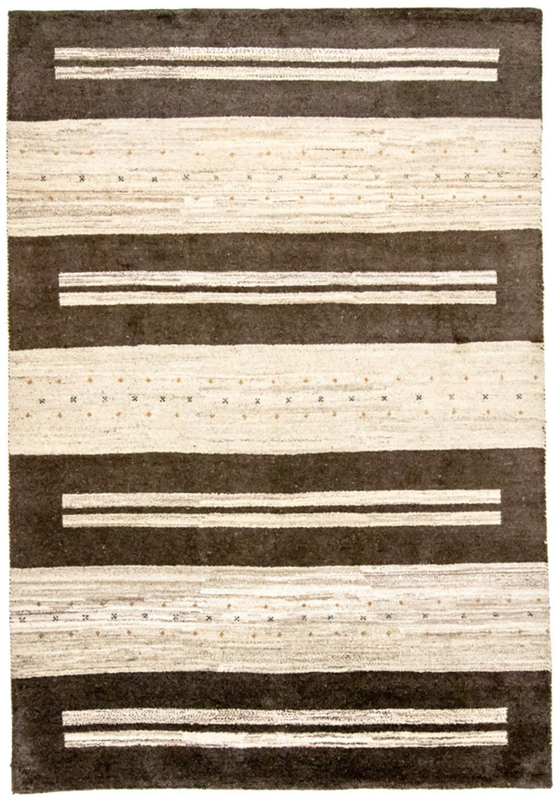 Gabbeh Teppich Indus 201x293cm - Wollteppich - mehrfarbig