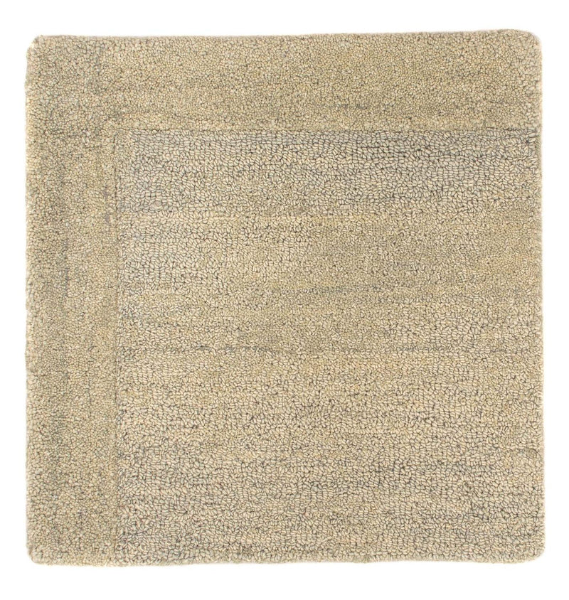 Wollteppich 47 x 47 cm Teppich Quadratisch - mehrfarbig