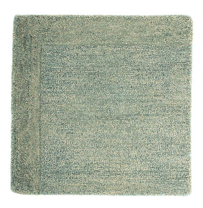 Wollteppich 47x47cm - grün