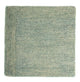 Wollteppich 47x47cm - grün