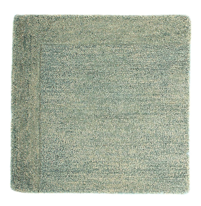 Wollteppich 47x47cm - grün