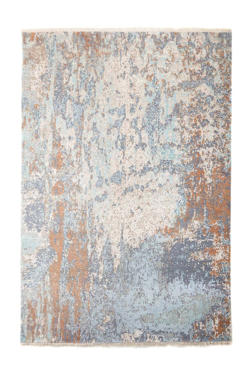 Designer Teppich 168x246cm - mehrfarbig