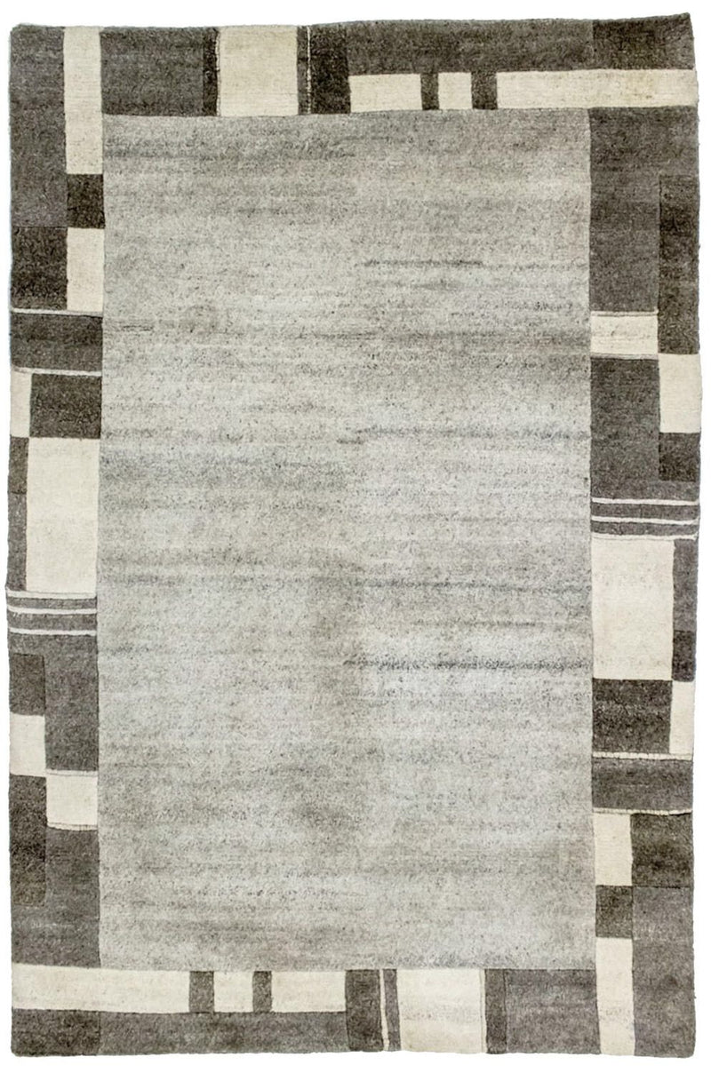 Nepal Teppich 120x177cm - Wollteppich - mehrfarbig