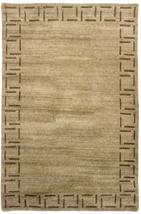 Nepal Teppich 124x187cm - Wollteppich - beige – product image