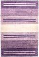 Gabbeh Teppich Indus 196x301cm - Wollteppich - lila