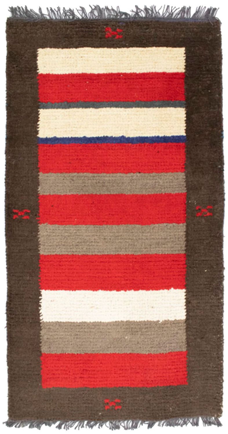 Nepal Teppich 70x140cm - Wollteppich - mehrfarbig