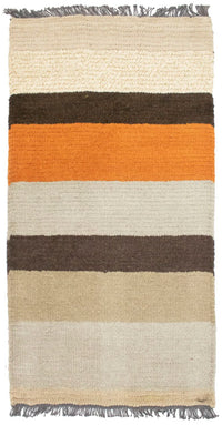 Nepal Teppich 70x140cm - Wollteppich - mehrfarbig – product image