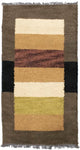 Nepal Teppich 70x140cm - Wollteppich - mehrfarbig