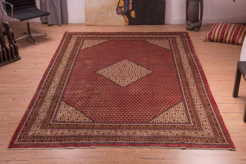Mir Teppich 220x320cm - Perserteppich - rot
