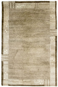 Nepal Teppich 120x187cm - Wollteppich - natur – product image