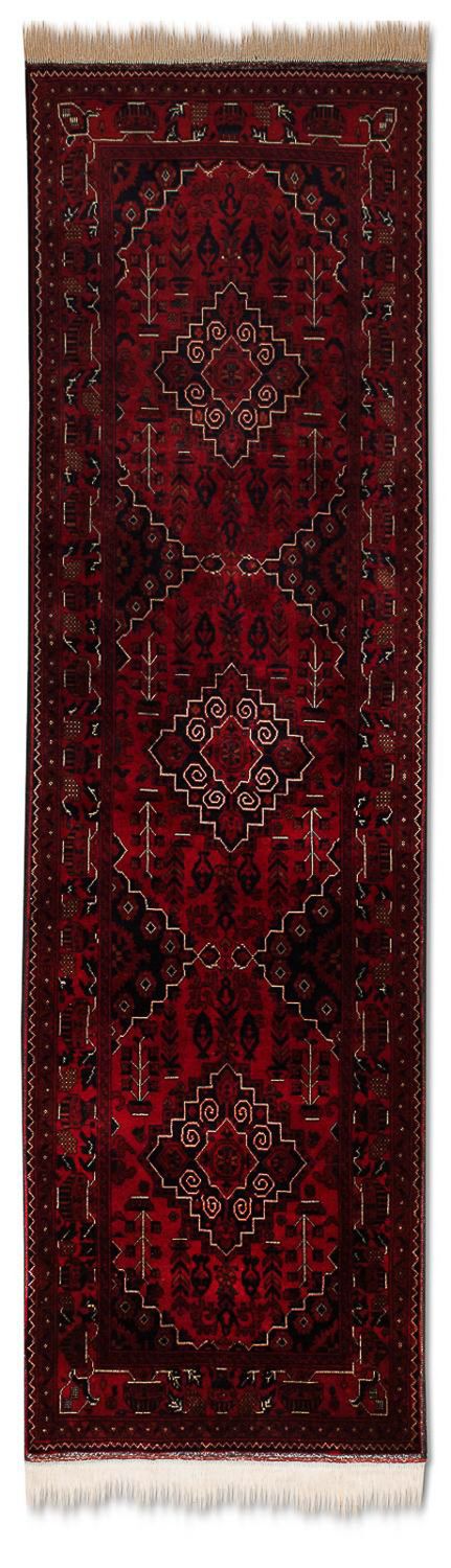 Khal Mohammadi Teppich 81x286cm - Orientteppich - rot