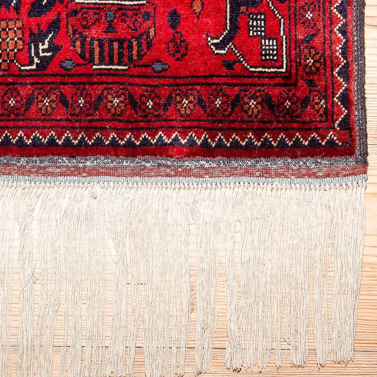Khal Mohammadi Teppich 81x286cm - Orientteppich - rot