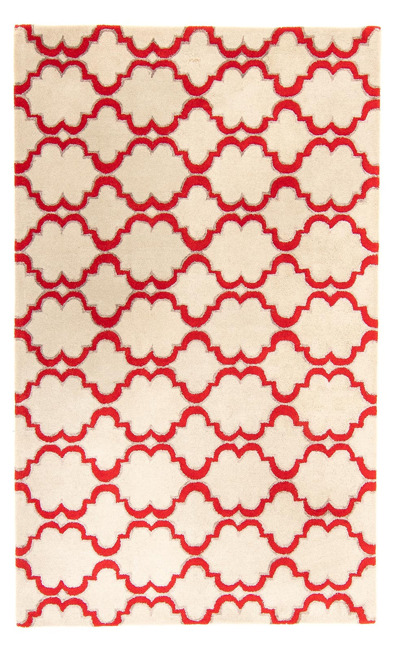 Designer Teppich 160x230cm - beige