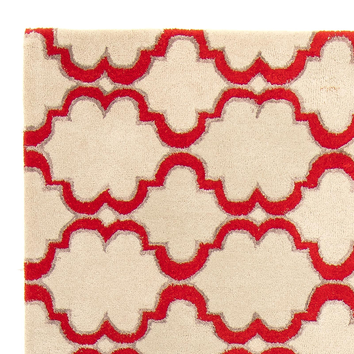 Designer Teppich 160x230cm - beige