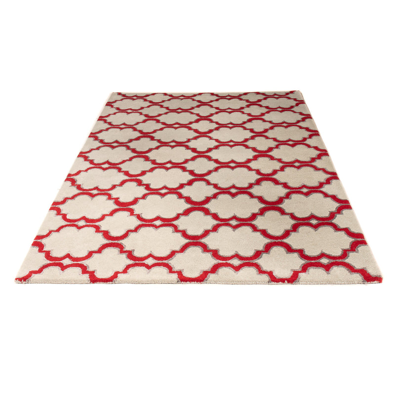 Designer Teppich 160x230cm - beige