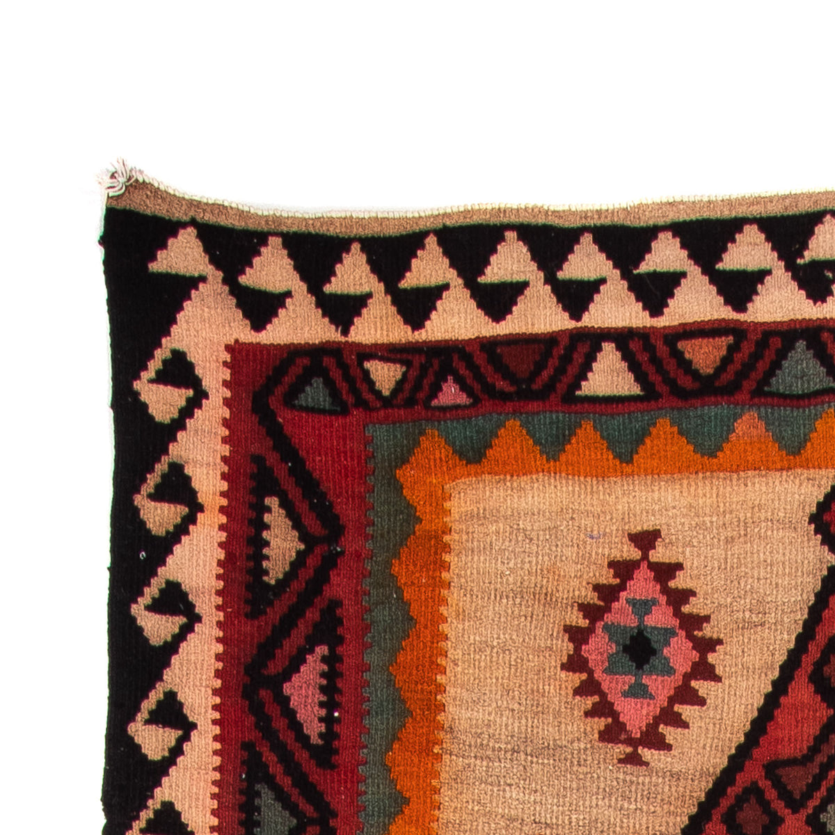 Kelim Teppich Old 148x390cm - mehrfarbig
