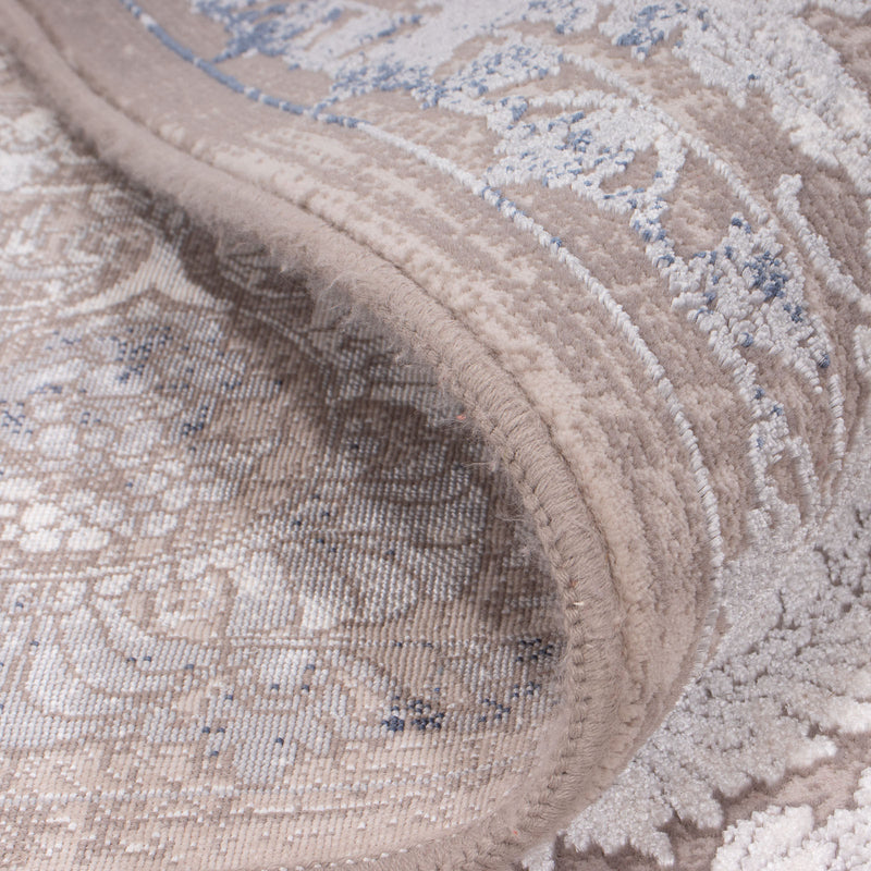 Designer Teppich 150x225cm - grau