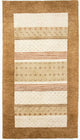 Gabbeh Teppich Indus 87x163cm - Wollteppich - mehrfarbig