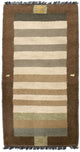 Nepal Teppich 70x140cm - Wollteppich - mehrfarbig