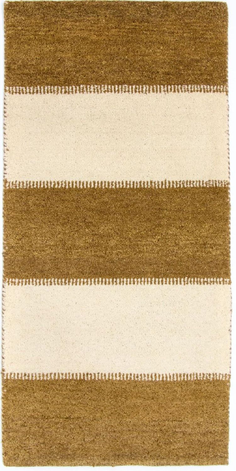 Gabbeh Teppich Indus 71x137cm - Wollteppich - mehrfarbig