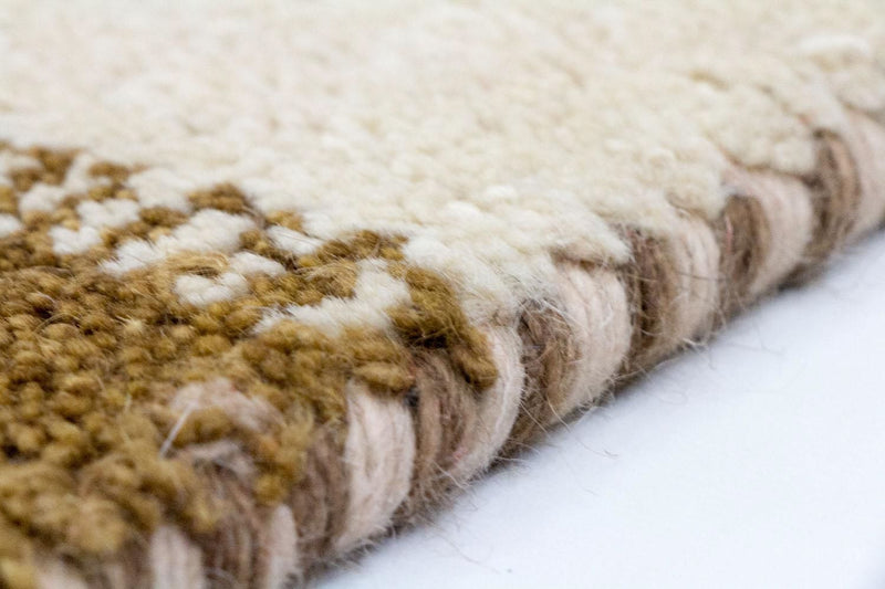 Gabbeh Teppich Indus 71x137cm - Wollteppich - mehrfarbig