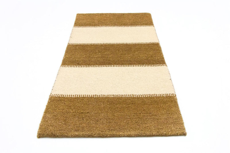 Gabbeh Teppich Indus 71x137cm - Wollteppich - mehrfarbig