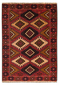 Belutsch Teppich 79x118cm - Orientteppich - rot – product image