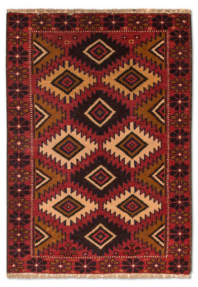 Belutsch Teppich 79x118cm - Orientteppich - rot