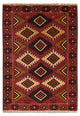 Belutsch Teppich 79x118cm - Orientteppich - rot