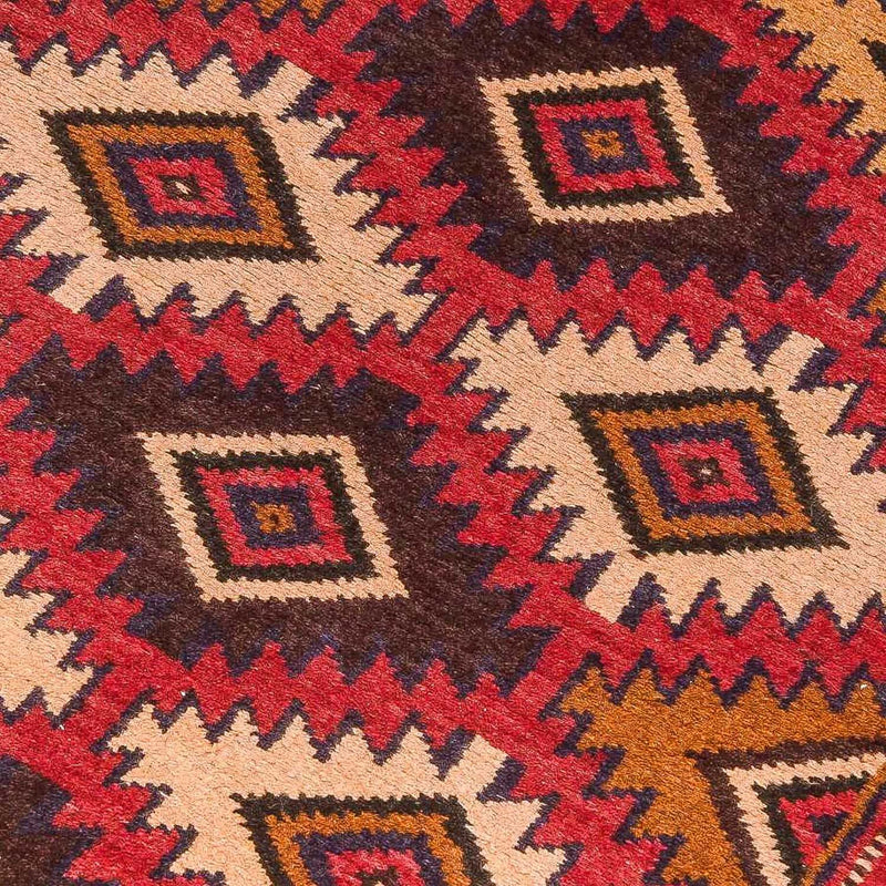 Belutsch Teppich 79x118cm - Orientteppich - rot