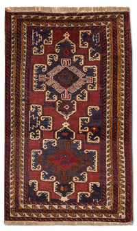 Belutsch Teppich 82x147cm - Orientteppich - blau – product image