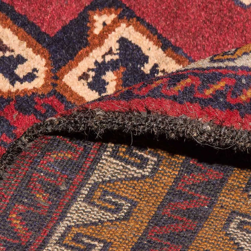 Belutsch Teppich 82x147cm - Orientteppich - blau