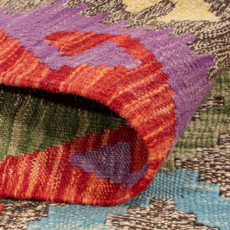 Kelim Maimene Teppich 155x206cm - mehrfarbig