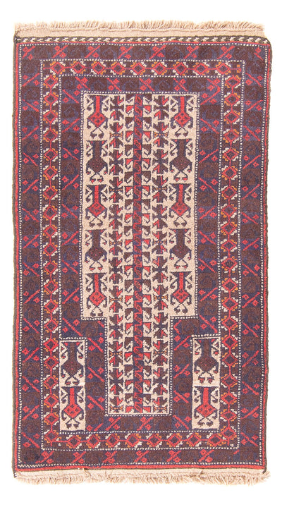 Belutsch Teppich 62x113cm - Orientteppich - beige