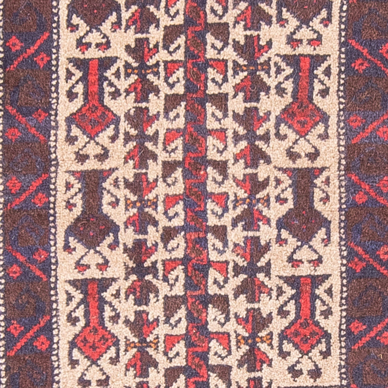 Belutsch Teppich 62x113cm - Orientteppich - beige