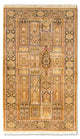 Kaschmir Seide Teppich 93x158cm - Orientteppich - braun