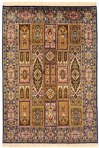 Kaschmir Seide Teppich 93x157cm - Orientteppich - mehrfarbig – product image