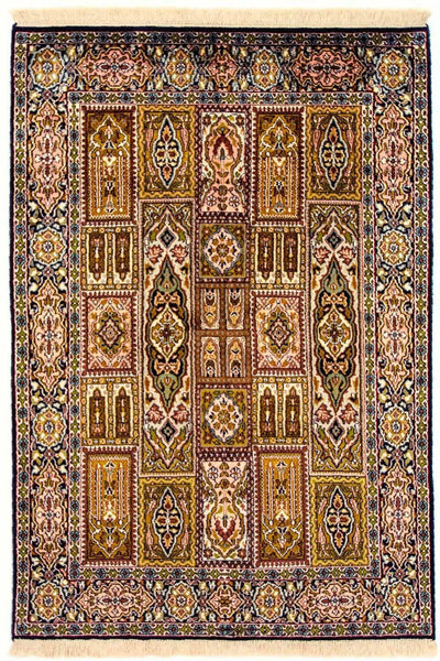 Kaschmir Seide Teppich 93x157cm - Orientteppich - mehrfarbig
