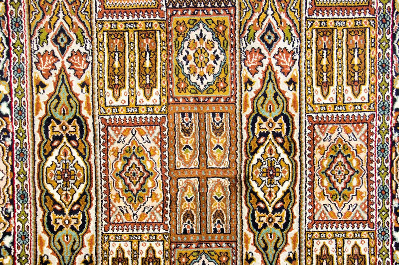 Kaschmir Seide Teppich 93x157cm - Orientteppich - mehrfarbig