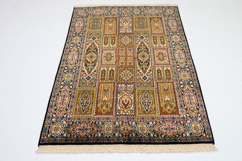 Kaschmir Seide Teppich 93x157cm - Orientteppich - mehrfarbig