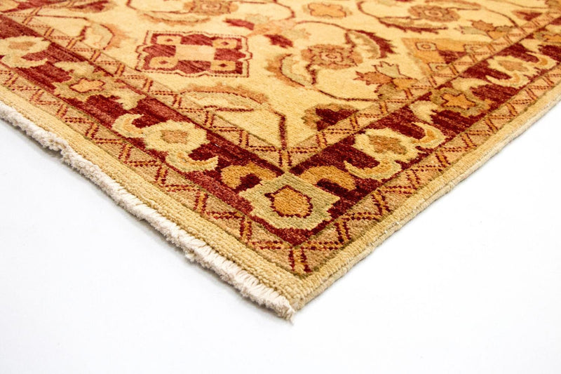 Ziegler Teppich 87x418cm - Orientteppich - gelb