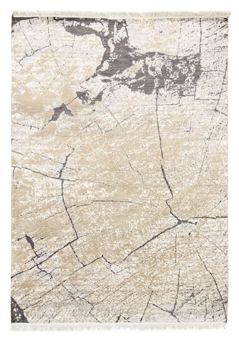 Designer Teppich 169x236cm - beige