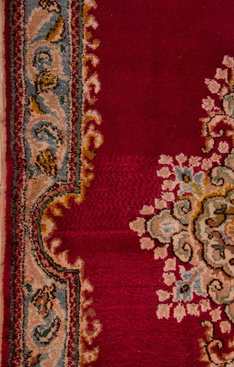 Kerman Teppich 77x308cm - Perserteppich - rot